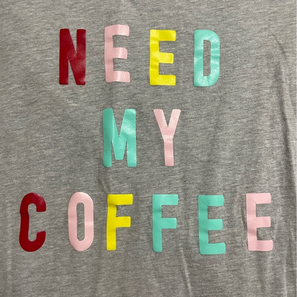 Closet Candy NEED MY COFFEE tee - Picture 3 of 3